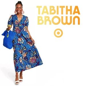 Target | Dresses | Nwt Tabitha Brown For Target Flower Polka Dot Puff Sleeve Blue Pocket Midi Dress | Poshmark Target | Dresses | Nwt Tabitha Brown For Target Flower Polka Dot Puff Sleeve Blue Pocket Midi Dress | Poshmark
